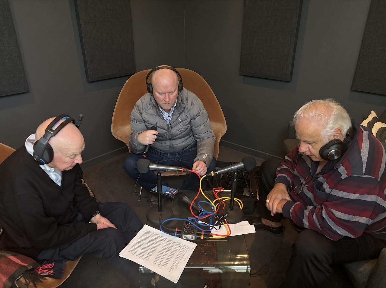 Sport and Life podcast recording